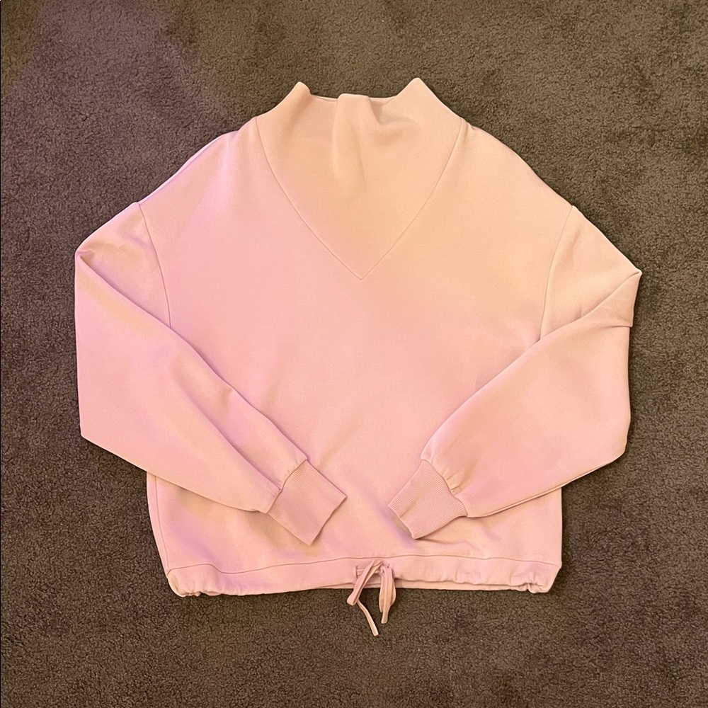 Varley Light Pink Sweatshirt